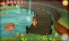 "After she makes her first appearance, Dessie can be found around the waterfall. Megan's farm is on the other side of the pool."[1]