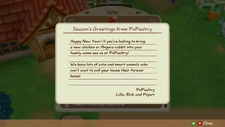 New Years Letter from Rick.