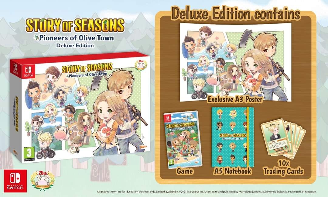 Jogo Story Of Seasons: Pioneers Of Olive Town