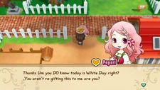 When given a gift on White Day as female player.