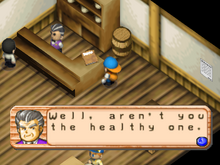 Well arent you the healthy one