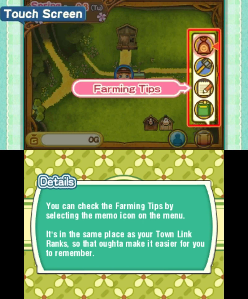 Farming Tips (Trio) The Harvest Moon Wiki Fandom