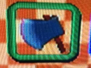 The standard axe from Harvest Moon 64