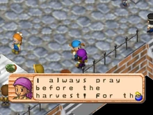 Kai expressing his piety