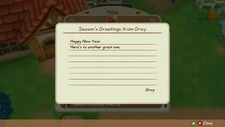 New Years Letter from Gray.
