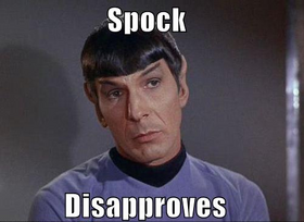 Spockdisapproves