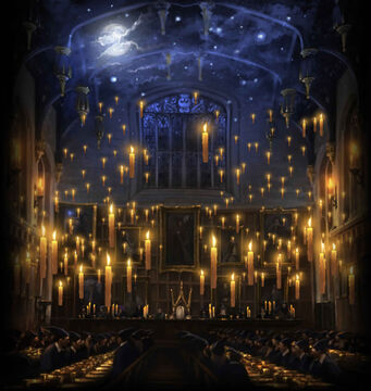 Hogwarts great hall halloween 2025