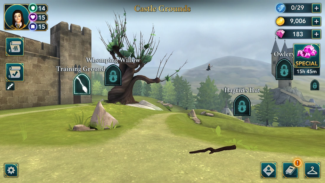 EXPLORE HOGWARTS CASTLE AND ITS GROUNDS intelligence overview
