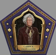 Garrick Ollivander's Chocolate Frog Card