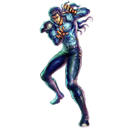 Dark Wolf Rei in Hokuto no Ken: Legends ReVIVE (illustration)