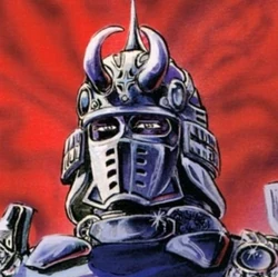 Yuria, wearing the Last Nanto General's armor.