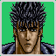 Kenshiro in Hokuto no Ken 6 for Super Famicom (face shot).