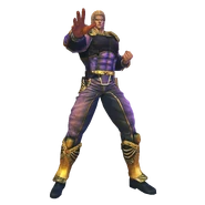 Raoh's The Violent Evil Star's March outfit in Hokuto No Ken: Legends ReVIVE