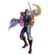 Ferocious Wolf Ryuga in Hokuto no Ken: Legends ReVIVE (illustration)