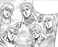 Nanto Roku Seiken in the manga (minus Yuria)