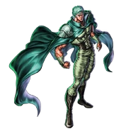 Defiant Lone Wolf (illustration)