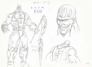 Numeri's modelsheet. Note the manga name and characteristics