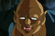 The monster in the TV series