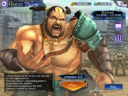 Gonzu Throw minigame