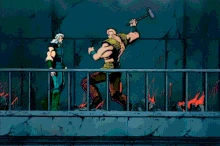 Nanto Suichō Ken in action.
