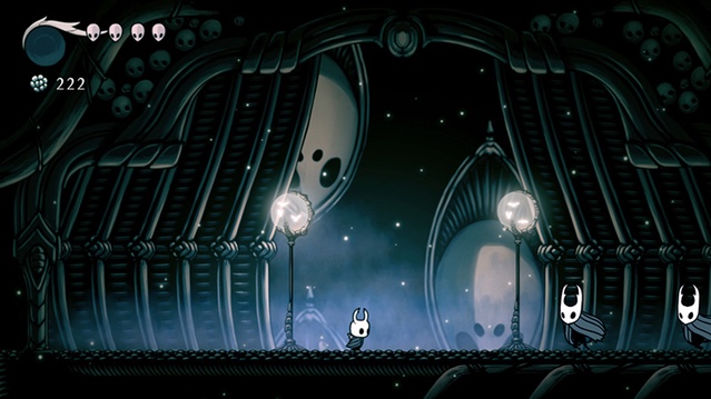 Изящный ключ hollow. Hollow Knight локация костный лес.