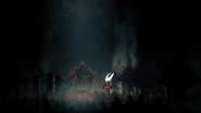 Зал с королём Ханом, пропавшим после прохождения воспоминания