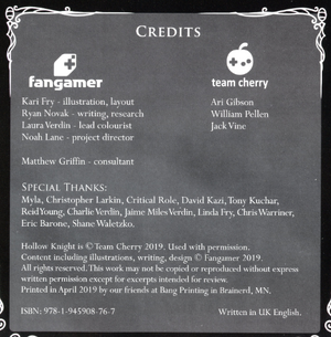 Wanderer's Journal Credits