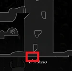 Posizione dell'entrata per il Luogo di Nascita sulla mappa