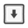 Keyboard White Arrow Down