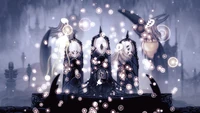 The Dreamers trapping the Knight in a dream