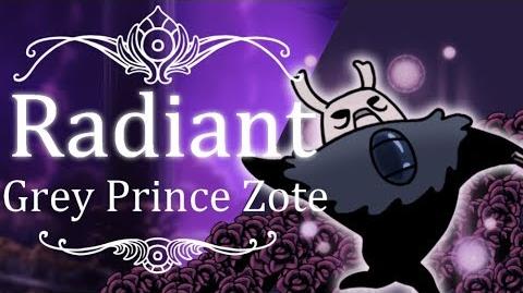 Grey Prince Zote Radiant (Hitless) Hollow Knight