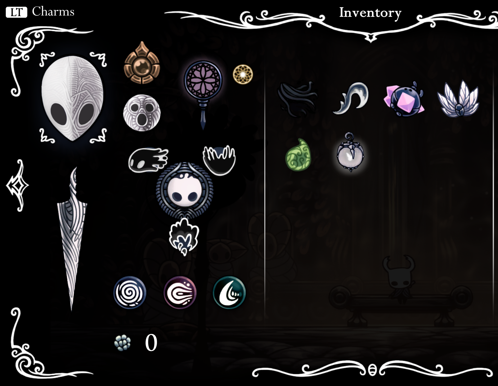 hollow knight pc cant open inventory