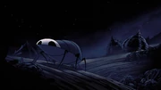 Во время небольшой катсцены, концовка 