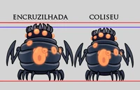 Comparação entre o Mawlek Incubador na Encruzilhada Esquecida e do Coliseu dos Tolos