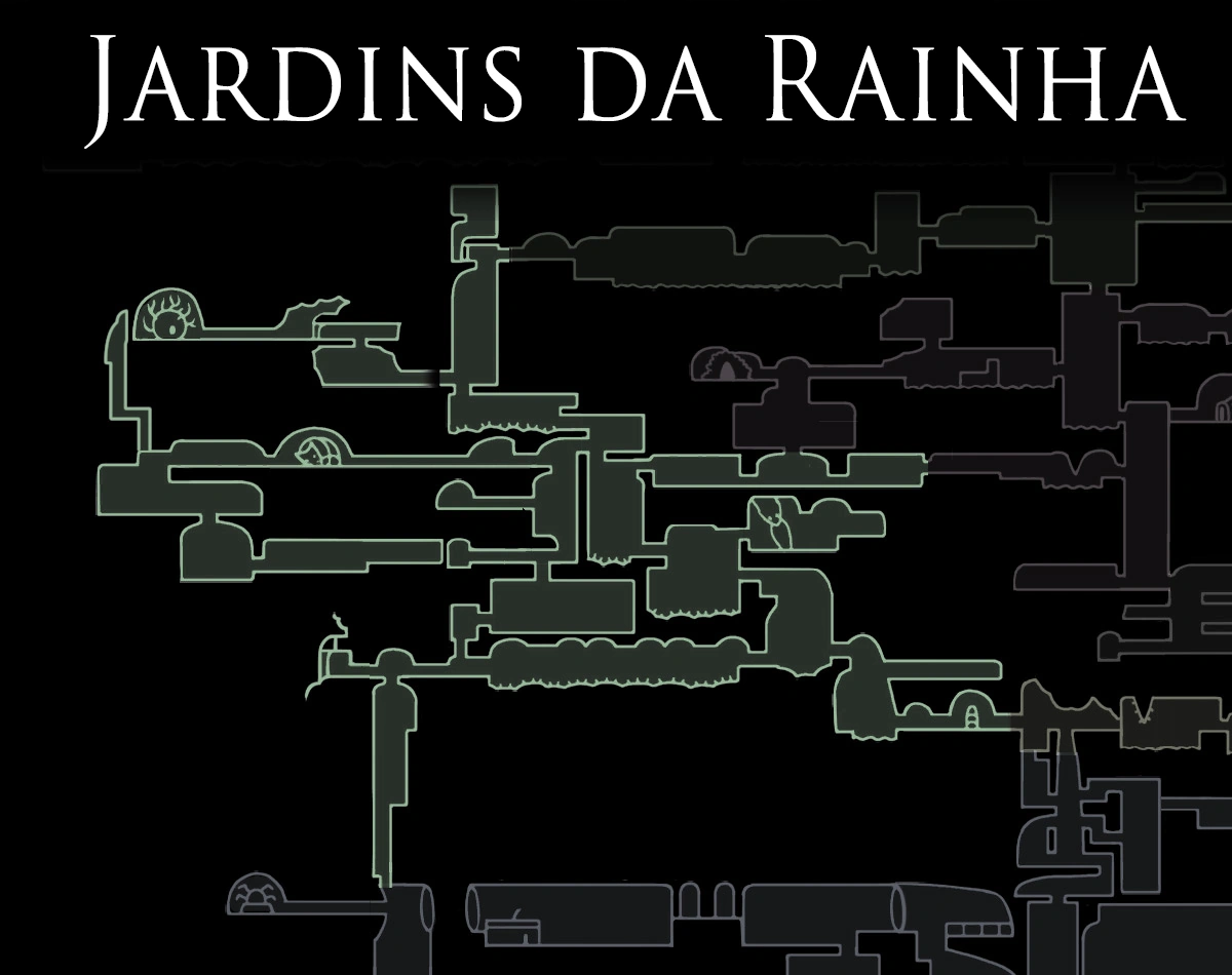 Hollow knight заросший курган карта