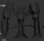 Le statue nelle bozze iniziali