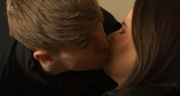 Sid kisses Courtney