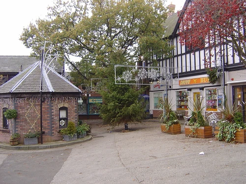 The village in the early 2000s