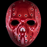 Funny Man V mask red