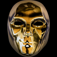 Danny V mask gold