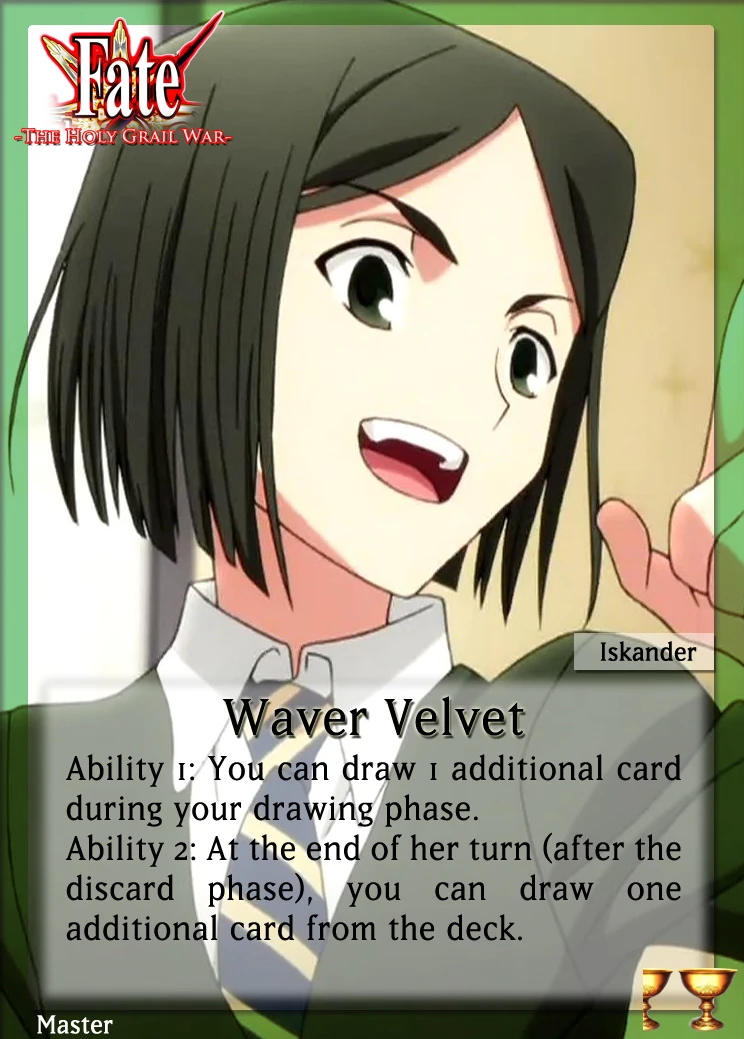 Waver Velvet | Fate - The Holy Grail War Wiki | Fandom