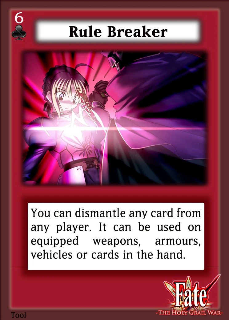 Rule Breaker Fate The Holy Grail War Wiki Fandom