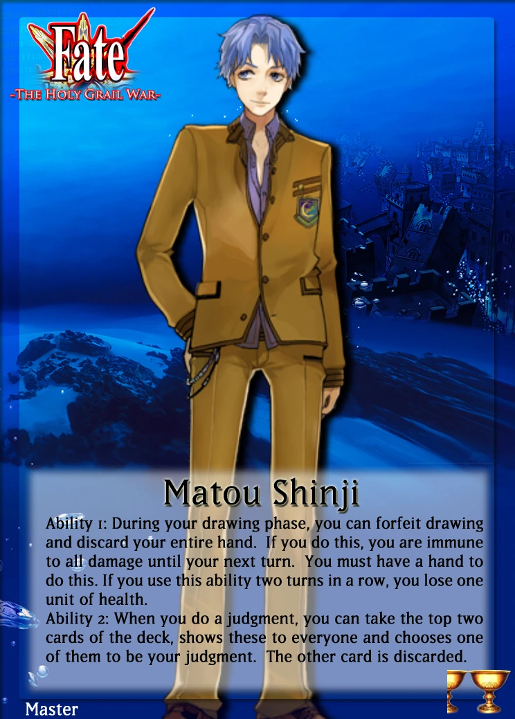 Matou Shinji | Fate - The Holy Grail War Wiki | Fandom