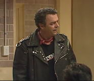 Yes, another pic of Don's most famous scene ever, him dressed in punk clothing.