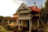 The original house, which was destroyed in 2002