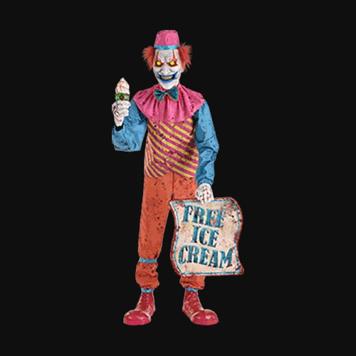 Neon Ice Cream Clown Home Depot & Party City Halloween Wiki Fandom