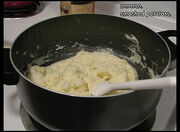 Homemade mashed potatoes