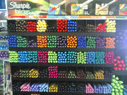 Rainbow of Sharpies