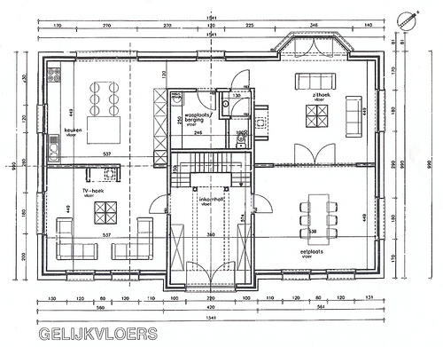 inside house blueprints