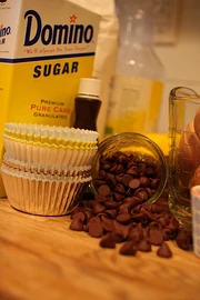 sugar, chocolate chips, vanilla, are there going to be cookies?